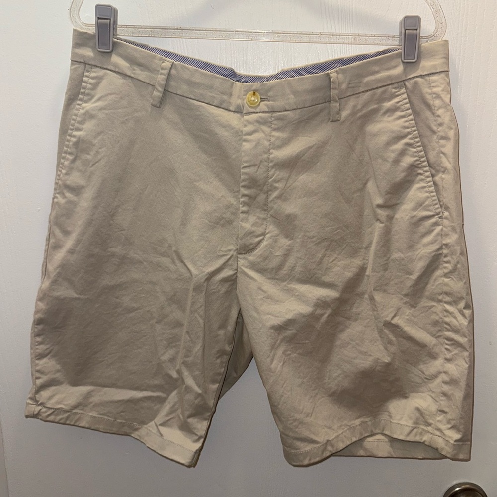 Joseph Abboud Modern Fit Size 36 Men's Khaki Chino Shorts Casual